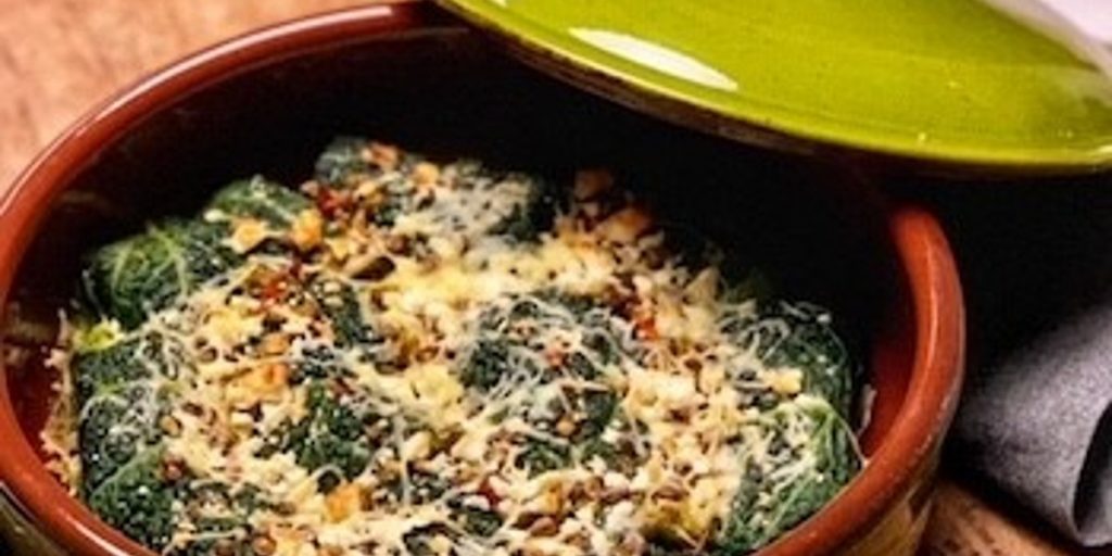 Savooienrolletjes met linzen en Feta, Recept, Healthyspoon, Boer winkel van het land